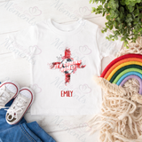 Personalised "It's Coming Home" England Football T-shirt for World Cup - All Sizes - Design 3
