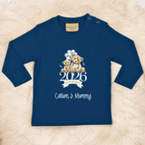 Personalised Our 1st Mother's Day Long Sleeved Top - Baby and Toddler - Teddy Bear Design