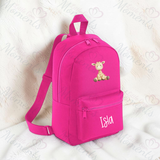 Personalised Kids Baby Giraffe Mini Backpack