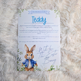 Personalised Kids Easter Bunny Letter for Easter Egg Hunt - Egg-stra Special Delivery