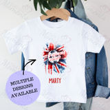 Personalised "It's Coming Home" England Football T-shirt for World Cup - All Sizes - Design 1