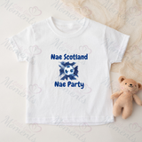 No Scotland No Party Scotland Football T-shirt for World Cup - Various Sizes - Design 2