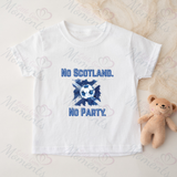 No Scotland No Party Scotland Football T-shirt for World Cup - Various Sizes - Design 7