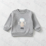Personalised Happy Easter Sweatshirt. Custom Baby/Toddler/Kids Jumper - Hot Air Balloon Design