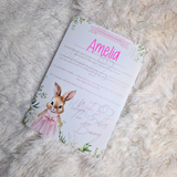 Personalised Kids Easter Bunny Letter for Easter Egg Hunt - Egg-stra Special Delivery