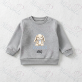 Personalised "My Very First Easter" Bunny Sweatshirt. Baby/Toddler Jumper - Very First Easter Design