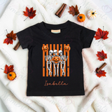 Personalised Skeleton Trio Kids T-shirt | Halloween Toddler Top