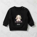 Personalised "My Very First Easter" Bunny Sweatshirt. Baby/Toddler Jumper - Very First Easter Design