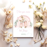 Personalised Happy Mother's Day Card. Fully Custom Card for Mum, Granny, Mummy