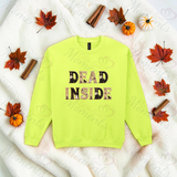 Dead Inside Sweatshirt | Adult Halloween Sweater | Available In A Huge Range Of Colours