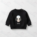 Personalised Happy Easter Sweatshirt. Custom Baby/Toddler/Kids Jumper - Hot Air Balloon Design