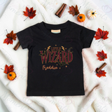 Personalised Little Wizard Kids T-shirt | Custom Halloween Toddler Top