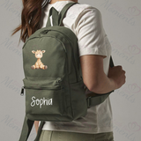 Personalised Kids Baby Giraffe Mini Backpack