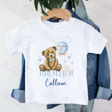 Personalised Promoted To Big Sister/Big Brother T-shirt - Pink or Blue