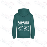 Personalised Leavers Hoodies. Custom Class of 2025 Graduation Hoodie - Nursery, Primary School, High School, College, University