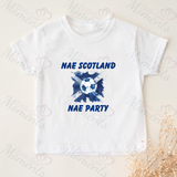 No Scotland No Party Scotland Football T-shirt for World Cup - Various Sizes - Design 4