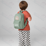 Personalised Kids Rainbow Elephant Mini Backpack