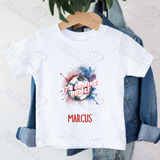 Personalised "It's Coming Home" England Football T-shirt for World Cup - All Sizes - Design 4
