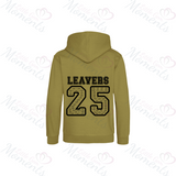 Personalised Leavers Hoodies. Custom Class of 2025 Graduation Hoodie - Nursery, Primary School, High School, College, University