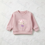 Personalised "My First Easter 2026" Bunny Sweatshirt. Baby/Toddler Jumper - Easter 2026 Design