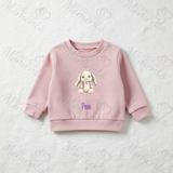 Personalised "My Very First Easter" Bunny Sweatshirt. Baby/Toddler Jumper - Very First Easter Design