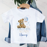 Personalised Promoted To Big Sister/Big Brother T-shirt - Pink or Blue
