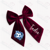 Personalised Scotland World Cup Football Hair Bow