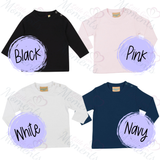 Personalised Happy Mother's Day Long Sleeved Top - Baby and Toddler - Hot Air Balloon Design