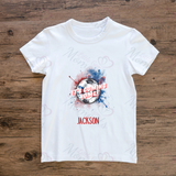 Personalised "It's Coming Home" England Football T-shirt for World Cup - All Sizes - Design 4