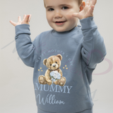 Custom Happy Mother's Day Sweatshirt. Baby/Toddler Jumper - Multiple Colours