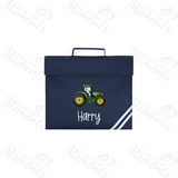 Personalised Mega Back To School Essentials Bundle - Embroidery Style Tractor