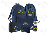 Personalised Mega Back To School Essentials Bundle - Embroidery Style Tractor