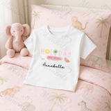 Personalised "Holiday Mode Activated" T-shirt. Custom Airport Outfit