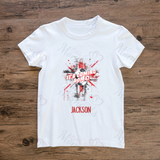 Personalised "It's Coming Home" England Football T-shirt for World Cup - All Sizes - Design 2