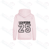 Personalised Leavers Hoodies. Custom Class of 2025 Graduation Hoodie - Nursery, Primary School, High School, College, University