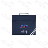 Personalised Neon Car Book Bag