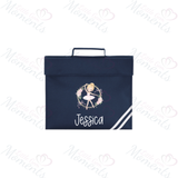 Personalised Ballerina Wreath Book Bag