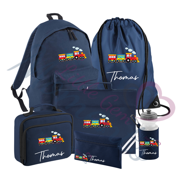 Personalised Mega Back To School Essentials Bundle - Train