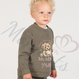 Custom Happy Mother's Day Sweatshirt. Baby/Toddler Jumper - Multiple Colours