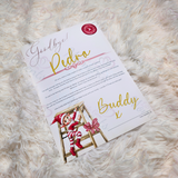 Personalised Elf Goodbye Letter - Christmas Eve - Climbing Elf