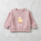 Personalised Little Chick Sweatshirt. Custom Baby/Toddler/Kids Jumper