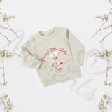 Custom Mummy's Little Valentine Sweatshirt. Baby's Valentine's Day Jumper -Multiple Colours