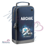 Personalised Boot Bag with Football Splash Design