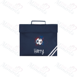 Personalised Football Splash Book Bag