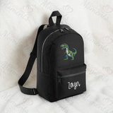 Personalised Kids Dinosaur Mini Backpack