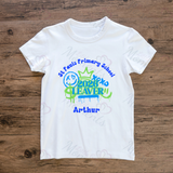 Personalised Class of 2026 Leavers Graduation T-shirt - Graffiti Design