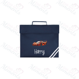 Personalised Sports Car Book Bag