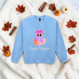 Dead Inside With Ghost Sweatshirt | Adult Halloween Sweater | Available In A Huge Range Of Colours