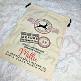 Personalised Christmas Special Delivery Santa Gift Sacks