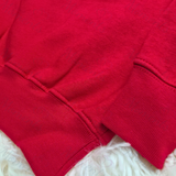 67 Kids Christmas Jumper. Santa Claus Six Seven Red Sweatshirt.